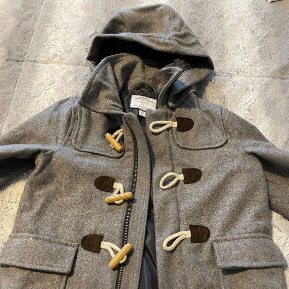 Janie and Jack Grey wool toggle coat - Picture 4 of 4